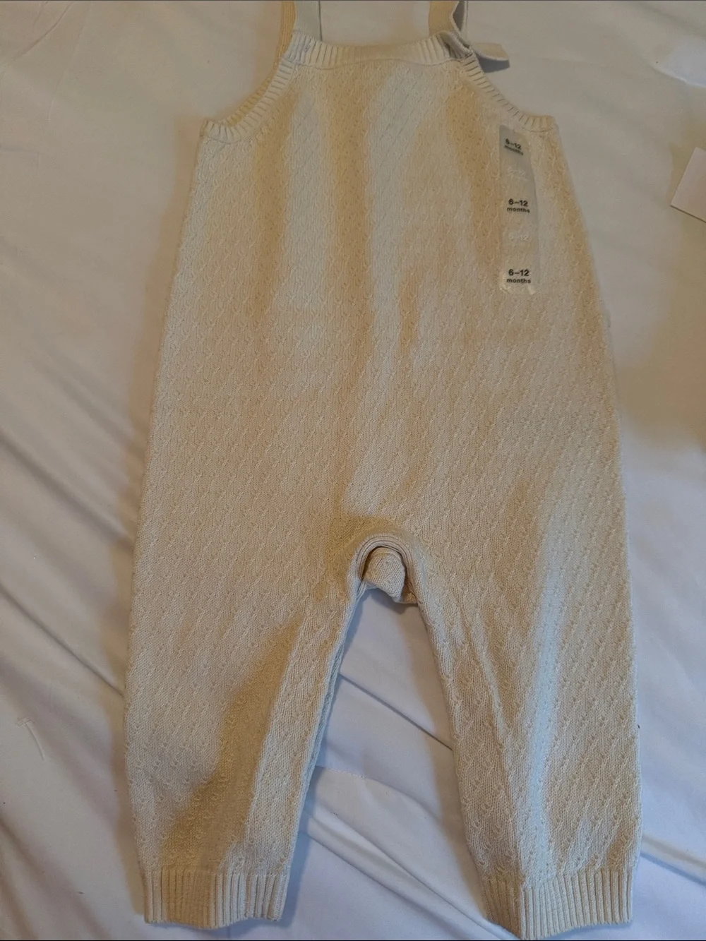 GAP Cream Knit Overalls for Kids